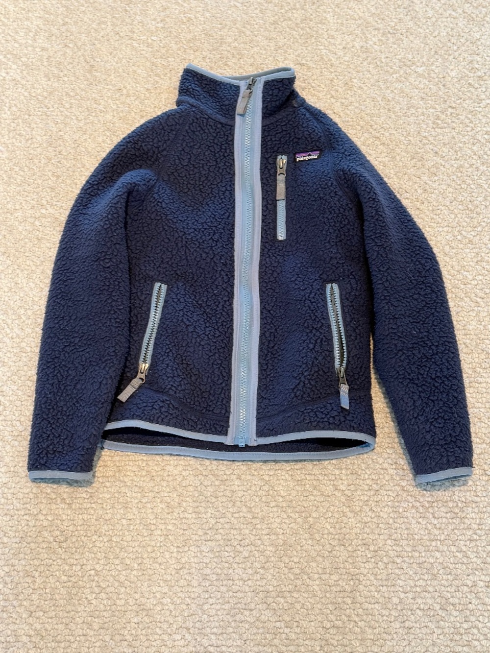 Youth Patagonia retro pile fleece jackets